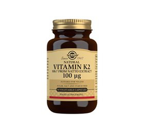 Billede af Solgar K2 Vitamin - 50 kap. hos Helsegrossisten.dk