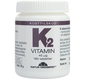 UDSALG Natur Drogeriet K2 vitamin • 180 tab. køb billig