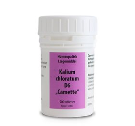 Camette Kalium Chlor. D6 Cellesalt 4 - 200 tbl.