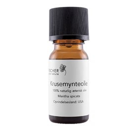 Se Fischer Pure Nature Krusemynteolie æterisk &bull; 10ml. hos Helsegrossisten.dk