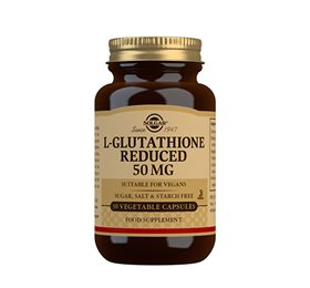 Se Solgar L-Glutathione 50mg - 30 kap. hos Helsegrossisten.dk
