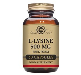 Se Solgar L-Lysin aminosyre 500 mg 50 kap. hos Helsegrossisten.dk