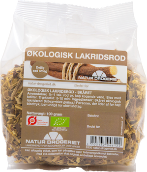 ND Lakridsrod Skåret Ø &bull; 100 g. DATOVARE 14/12-2024