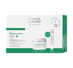 Annemarie Börlind LL Reg. Day Care Xmas-Set Ldt. Edi. – Værdi 419,- Day Cream + Natu Collagen Boost Plumping Lip Serum