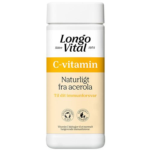 Longo Vital C-vitamin 150 tabletter BEDST FØR 09/2023