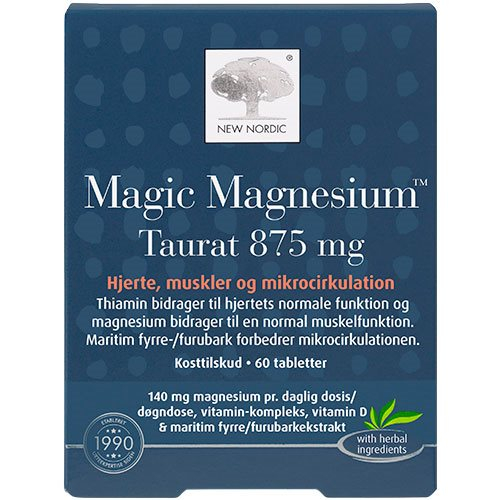 New Nordic Magic Magnesium Taurat 60 tabl.