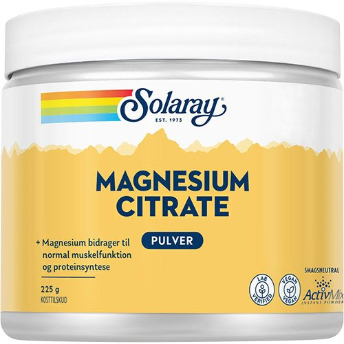 Solaray Magnesium Citrate 225 g.