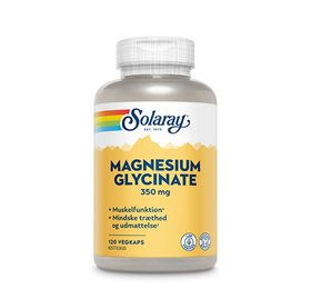 Se Solaray Magnesium Glycinate 120 kap. hos Helsegrossisten.dk