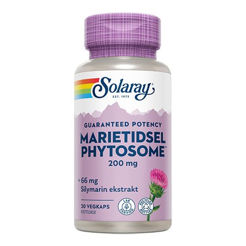 Solaray Marietidsel Phytosome 30 kap.