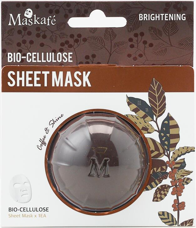 UDSALG Maskafe Brightening Sheet Mask I Bio Bellulose x køb billig