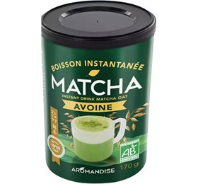 NatureSoursce Matcha Instant latté Havre Ø 170g.