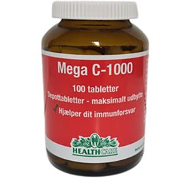 UDSALG HealthCare Mega C 1000 mg 100 tabletter køb billig