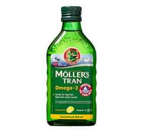 8: Møllers Tran med Citrussmag (250 ml)
