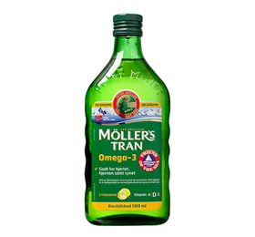 Orkla Møllers Tran med citrus • 500ml.