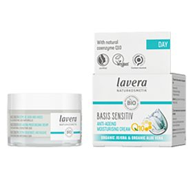 Billede af Lavera Moisterising Day Cream Q10 Basis Sensitive - 50 ml. hos Helsegrossisten.dk