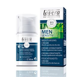Se Lavera Men Sensitiv Moisturising Cream (30 ml) hos Helsegrossisten.dk