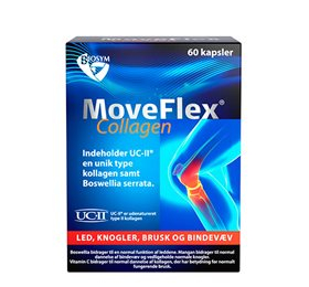 Køb BioSym MoveFlex Collagen 60 kapsler - Pris 264.00 kr.