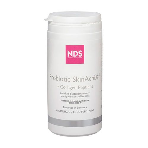 Se NDS Probiotic SkinAcniX (200 g) hos Helsegrossisten.dk