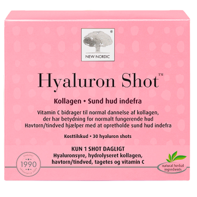 UDSALG New Nordic Skin Care Hyaluron Shot 30 x 15 ml køb billig