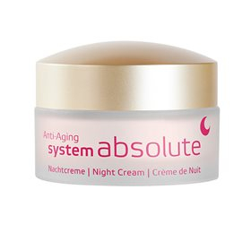 Se Annemarie Borlind Night Cream anti age System Absolute, 50ml. hos Helsegrossisten.dk