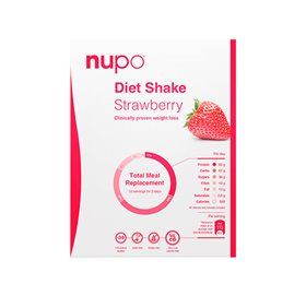 Nupo diet shake jordbær • 384g.