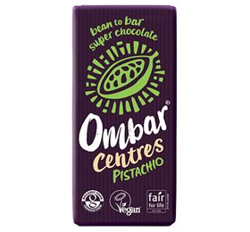 Ombar Pistacie raw chokolade Ø 35 g