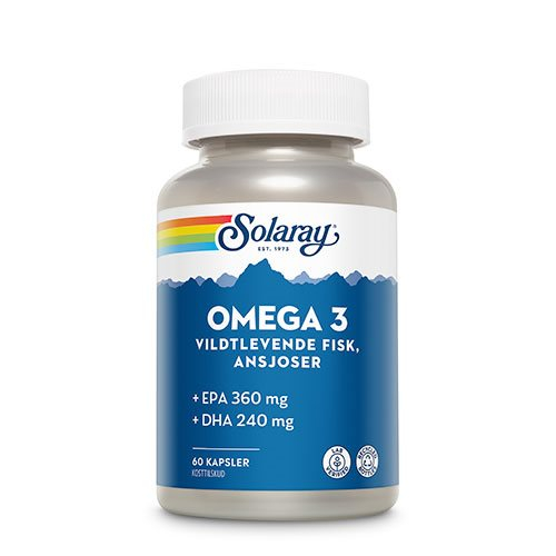 Solaray Omega 3 - 60 kap.