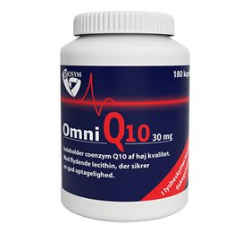 Se Biosym OmniQ10 30mg (180 kaps) hos Helsegrossisten.dk