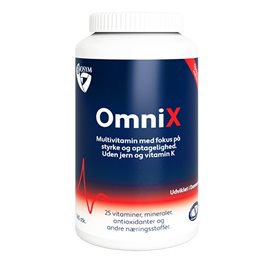 Køb BioSym OmniX u. jern og k-vitamin 160 tabl. - Pris 169.95 kr.