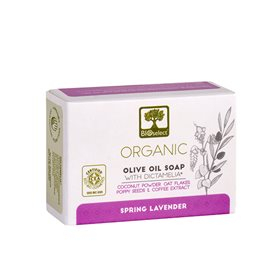 Bioselect Organic Olive Oil Soap Lavender - Scrub 80g.