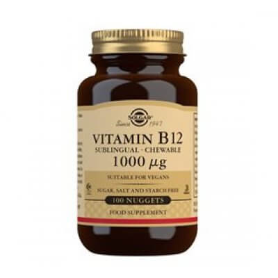 Solgar B12 vitamin 1000 ug - 100 tab.