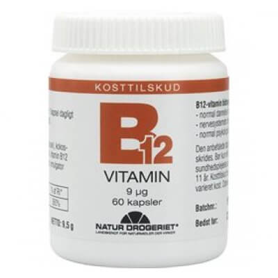 ND B12 Vitamin 9mg. • 60 kap.