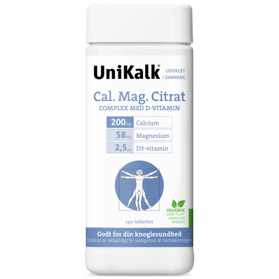 UniKalk Cal-Mag-Citrat 140 tab. 