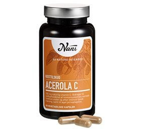 Nani Acerola C-vitamin • 90 kap. DATOVARE 03/2024