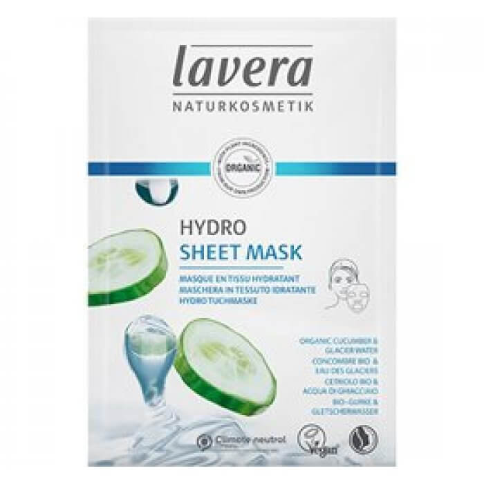 Lavera Sheet Mask Hydrating m. Agurk • 1stk. 