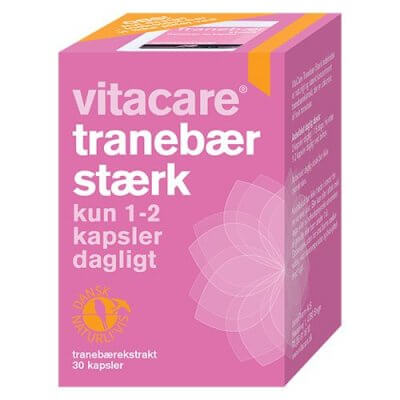Vitacare Tranebær stærk VitaCare 30 kapsler
