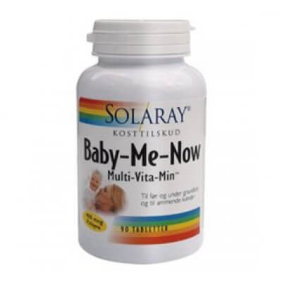 Solaray Baby Me Now Multivitamin • 90 tab.