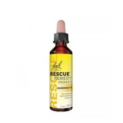 Bach Rescue Remedy dråber 20 ml. (Ny udgave uden alkohol)