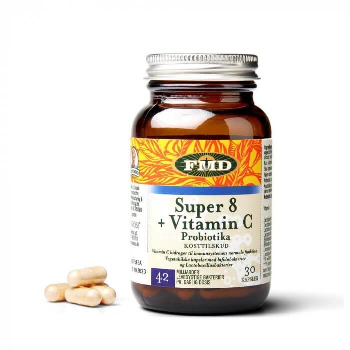 Udo's Choice Super 8 + Vitamin C 30 kaps.