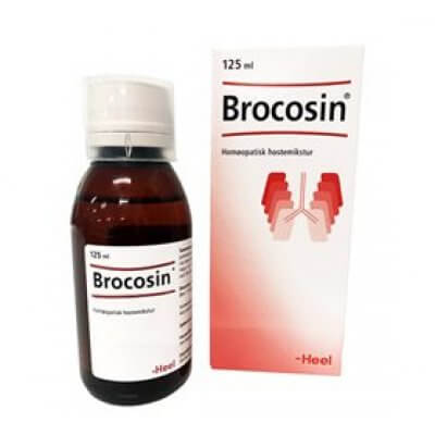 BioVita Brocosin Hostemikstur • 125 ml.  ØDELAGT YDER EMBALLAGE