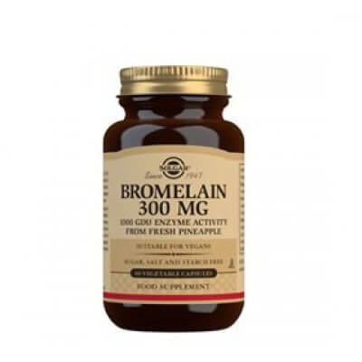 Solgar Bromelan 300 mg - 60 kap.