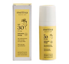 Mellisa Solcreme ansigt SPF 30 - 50 ml. 