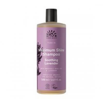 Urtekram Shampoo Soothing Lavender t. normal hår • 500ml.