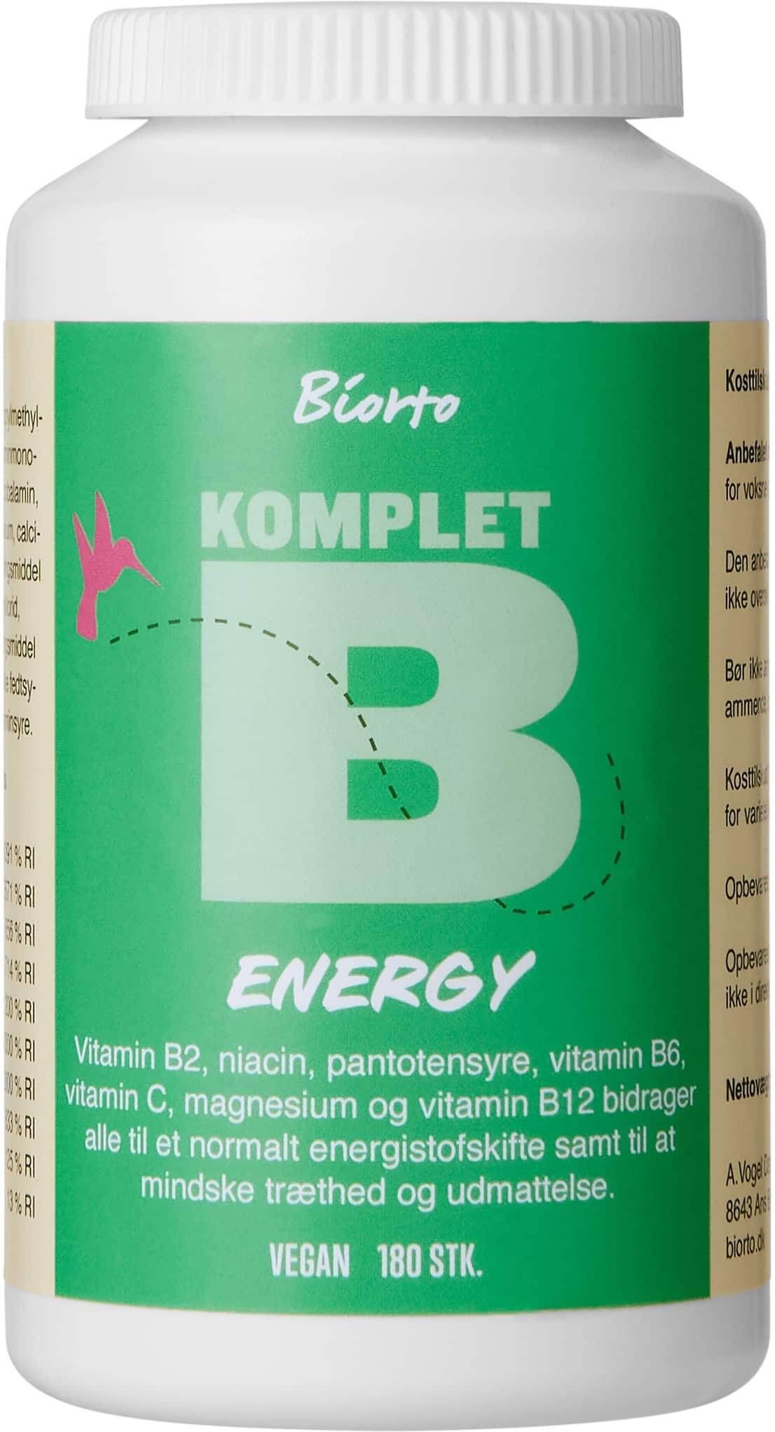 Biorto Komplet B Energy 180 kaps. 