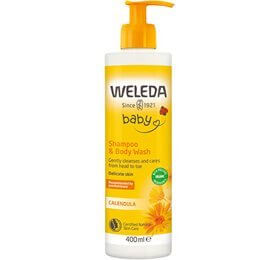 Weleda Calendula Shampoo & Body Wash 400 ml. 