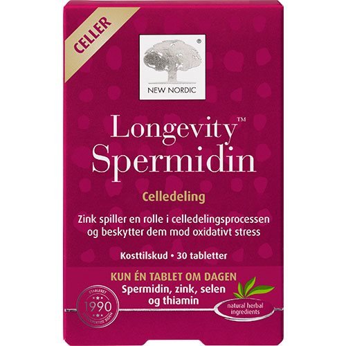 New Nordic Longevity Spermidin 30 tabl