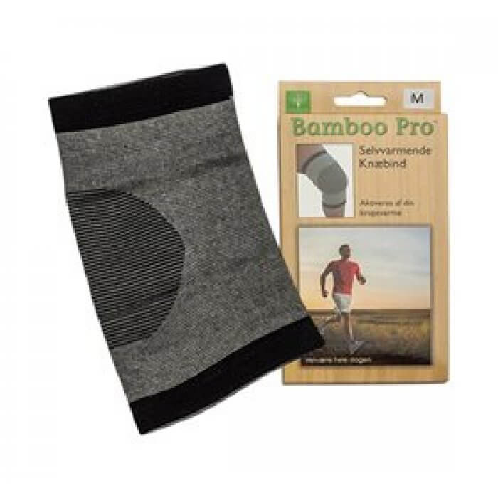 Bamboo Knæbind, Str. M, 41-44 cm selvvarmende