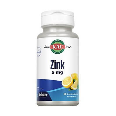 Kal Zink 5 mg 60 smeltetabl.