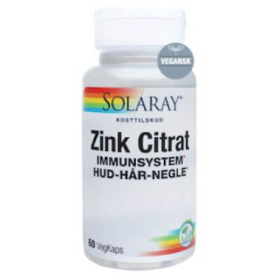Solaray Zink Citrat 20 mg