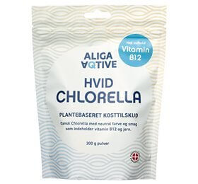 ALIGA AQTIVE Hvid Chlorella pulver 200 g.